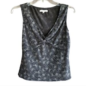 Vintage Y2K Diffusion D Sleeveless V-neck Top Size XS| Butterfly Print # 4D0S72